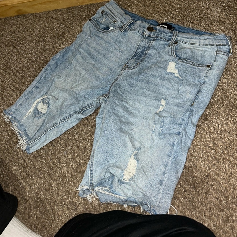 RSQ Light Blue Denim Shorts